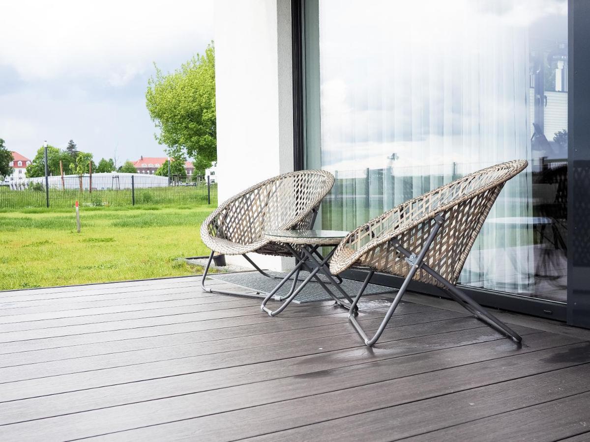 Moderne Ferienwohnung Mit Seeblick & Terrasse 96Qm Grossräschen Exterior foto